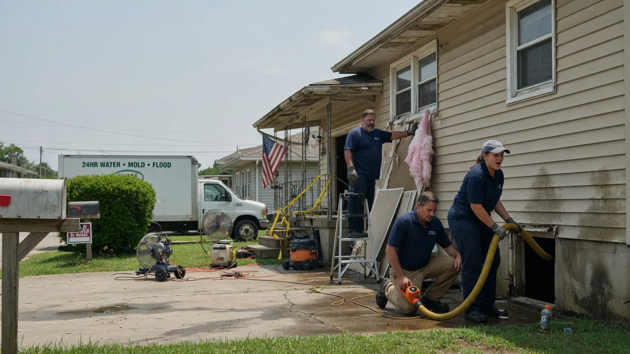 Water Damage Repair in Baldwin, LA near me